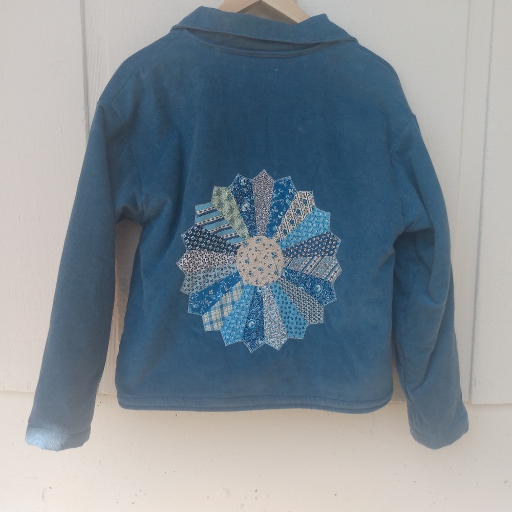 Patchwork Quilt Handmade Corduroy Jacket